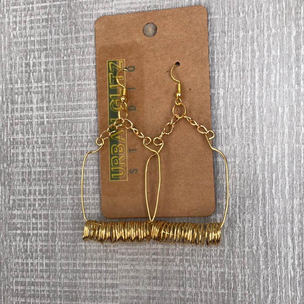 Hand crafted earrings